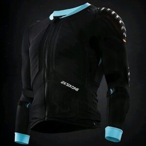 SixSixOne Women’s Evo Compression Jacket D3O Protective Upper Body Armor Large